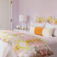 Laura Park Designs White Lotus Full/Queen Bedding in a Bag Comforter Set in Pink and Yellow, , large