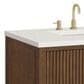 James Martin Vanities Myrrin 36" Vanity in Mid-Century Walnut with 3 cm Lime Delight Quartz Top, , large