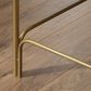 Sauder Coral Cape L-Shaped Desk in Sindoori Mango and Satin Gold, , large