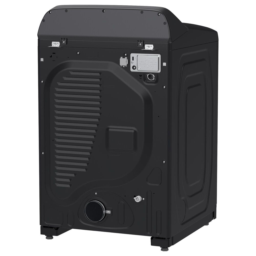 Samsung 5.2 Cu. Ft. Smart Top Load Impeller Washer and 7.4 Cu. Ft. Electric Dryer in Brushed Black, , large
