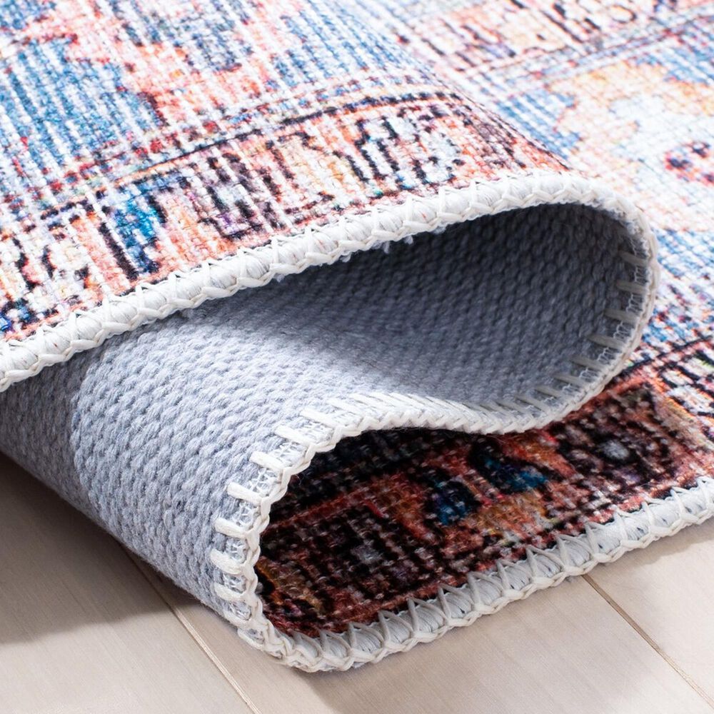Safavieh Serapi 2&#39; x 8&#39; Light Blue and Beige Runner, , large