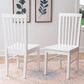 Linon Home Decor Percival Side Chair in White (Set of 2), , large