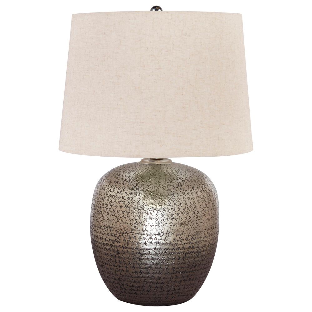 Ashley Magalie Table Lamp in Antique Silver, , large