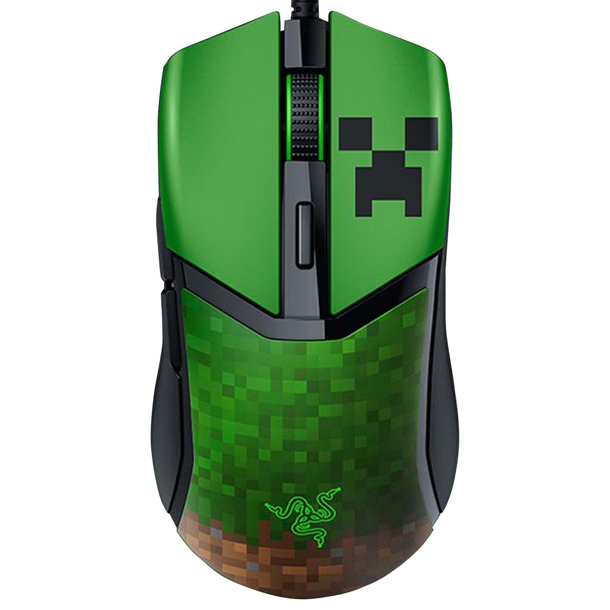 Razer Cobra Minecraft Edition Wired Gaming Mouse in Green