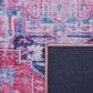 Safavieh Serapi 6"7" x 9" Navy and Red Area Rug, , large