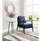 Zuo Modern Rocky Arm Chair in Blue and Black, , large