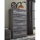 Ashley Baystorm 5 Drawer Chest in Smoke Gray, , large