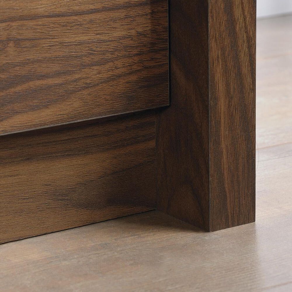 Living Essentials Harvey Park 4 Drawer Chest in Grand Walnut, , large