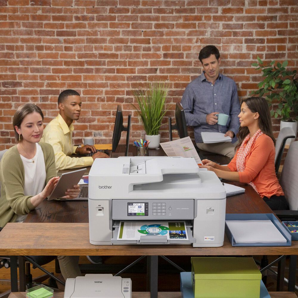 Brother INKvestment Tank AllInOne Inkjet Printer in White NFM