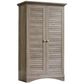 Sauder Harbor View Storage Cabinet in Salt Oak Finish, , large