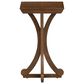 Linden Boulevard Dylan Sculptural Pedestal End Table in Hazelnut, , large