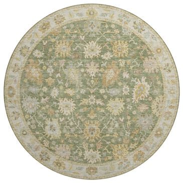 Dalyn Rug Company Hatay 8" Round Aloe Area Rug, , large