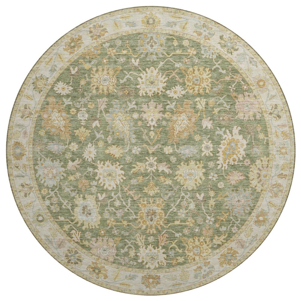 Dalyn Rug Company Hatay 8" Round Aloe Area Rug, , large
