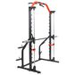 Sunny Health & Fitness Essential Series II Smith Machine Squat Rack in Black and Red, , large