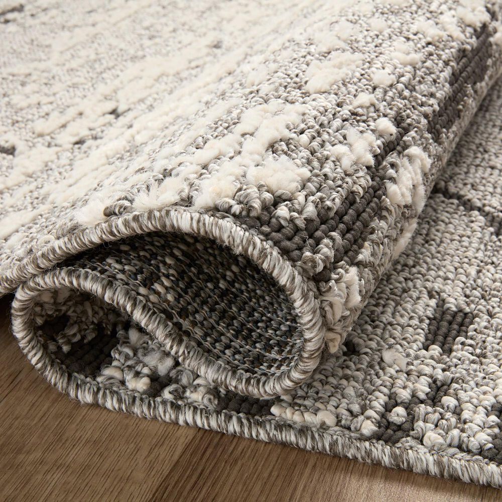 Loloi II Fabian 4&#39; x 6&#39; Grey and Charcoal Area Rug, , large