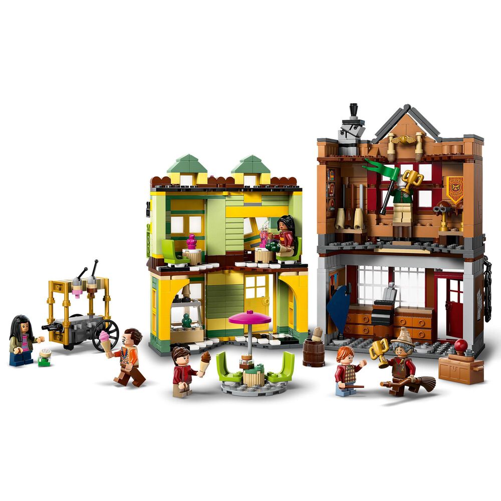 LEGO Harry Potter - Quality Quidditch Supplies and Ice Cream Parlour Building Set, , large