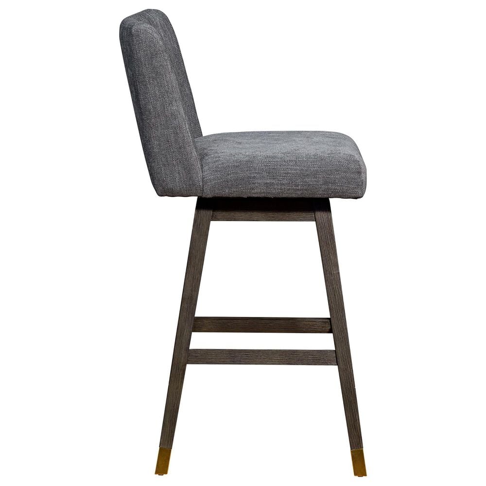 Blue River Basila Swivel Counter Stool in Gray, , large