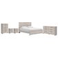 Ashley Broachmyn King Bed with Dresser, Chest, and Two Nightstands in Light Gray, , large