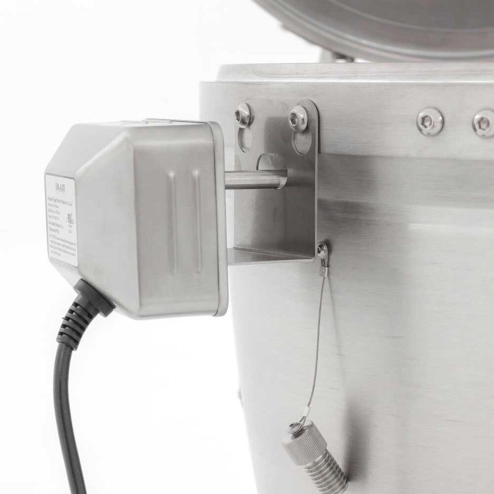 Blaze 20&quot; Kamado Rotisserie Kit in Stainless Steel, , large