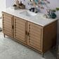 James Martin Vanities Portland 60" Single Bathroom Vanity in Whitewashed Walnut with 3 cm Eternal Jasmine Pearl Quartz Top and Rectangular Sink, , large