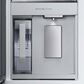 Samsung Bespoke 29 Cu. Ft. French Door Refrigerator with White Glass Family Hub Panel Included - Additional Panels Sold Separately, , large