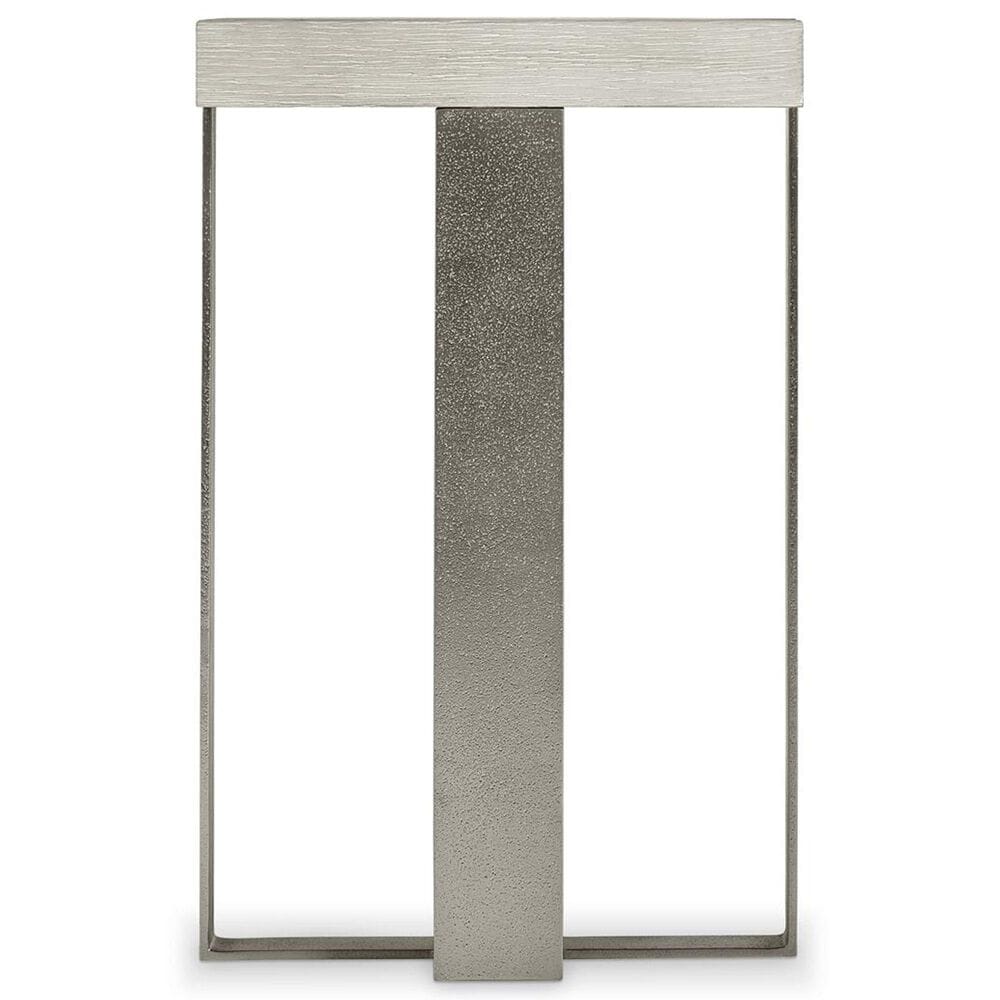 Bernhardt Tempo Accent Table in Larza and Satin Nickel, , large
