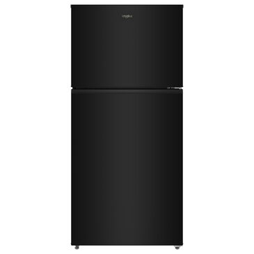 Whirlpool 19 Cu. Ft. Top Freezer Refrigerator in Black, , large