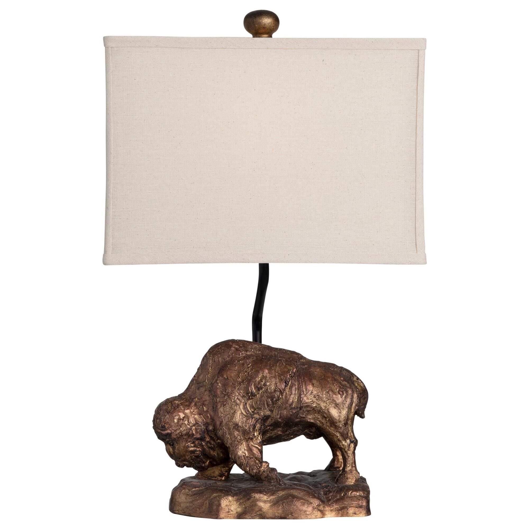 Crestview Collection Home On The Range Table Lamp in Bronze