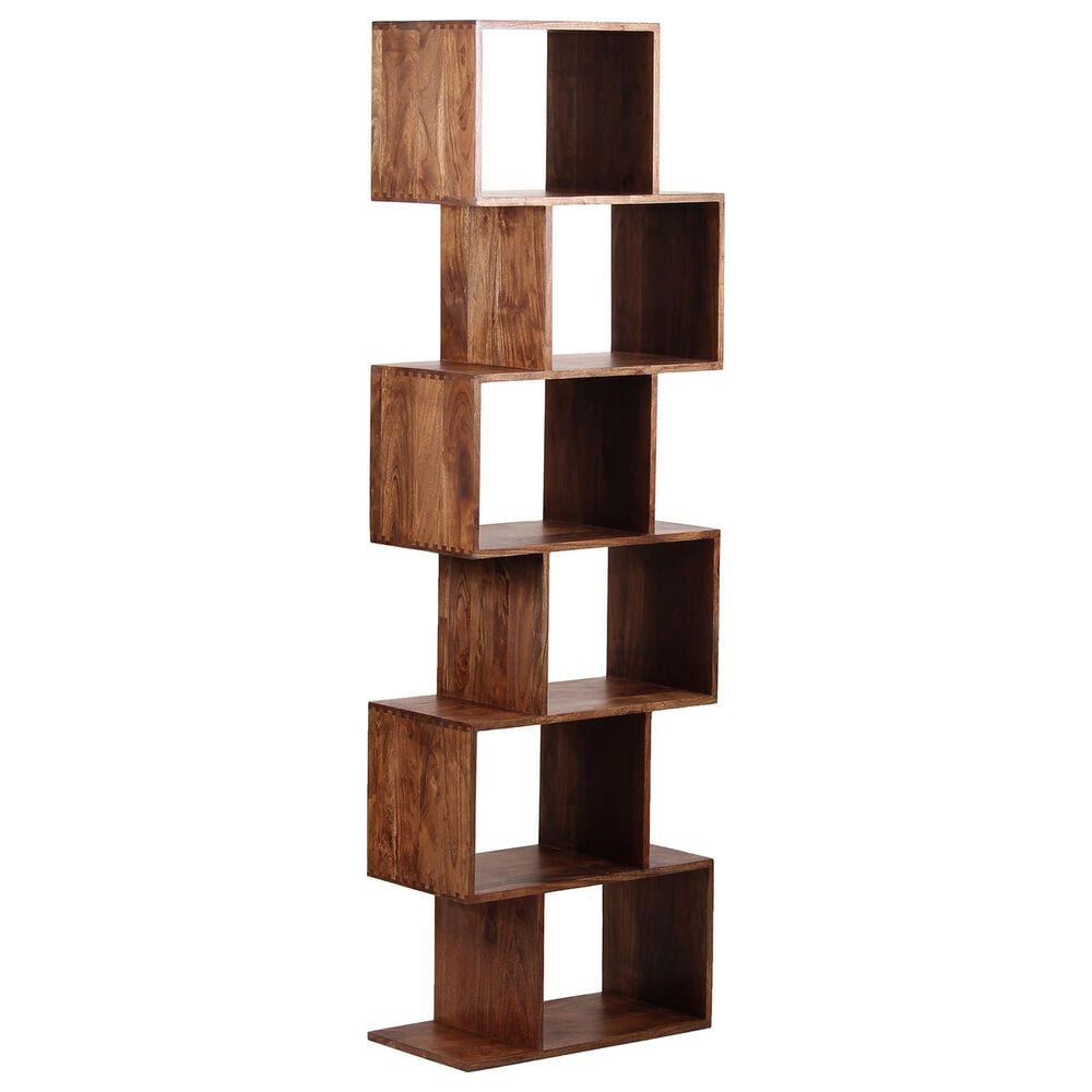 Porter Design Portola 6-Cube Bookcase in Brown, , large