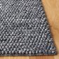 Safavieh Natura NAT620H 10" x 14" Dark Grey Area Rug, , large