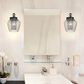 Golden Lighting Adeline 1-Light Wall Sconce in Matte Black, , large