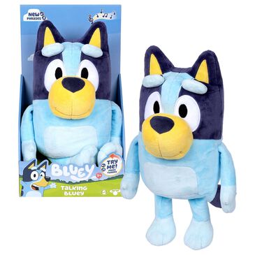 Bluey 13" Bluey Sound Effects Talking Stuffed Plush, , large