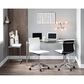 Lumisource Zenn End Table in Stainless Steel and Clear, , large