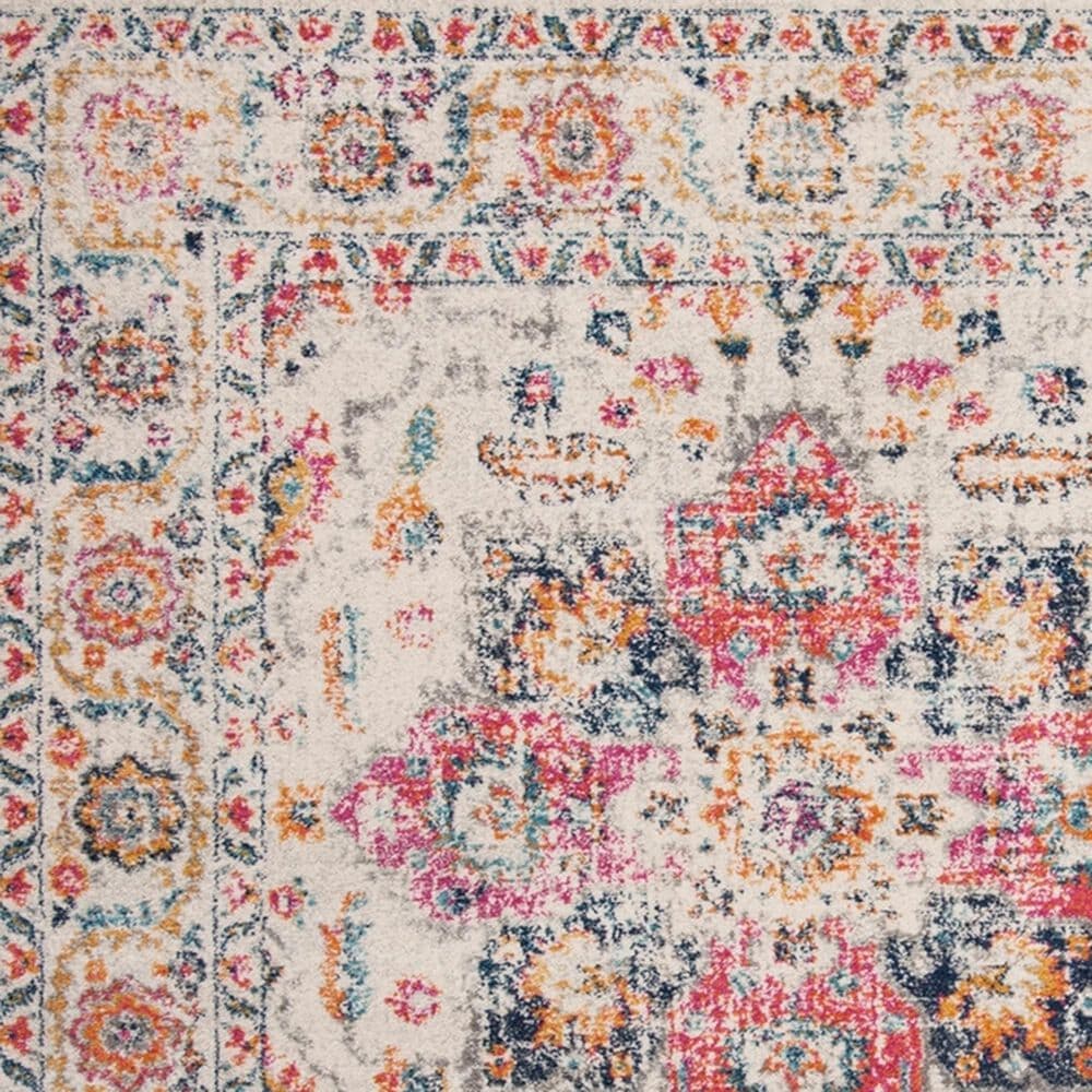 Safavieh Madison MAD603R 11&#39; x 15&#39; Fuchsia and Ivory Area Rug, , large