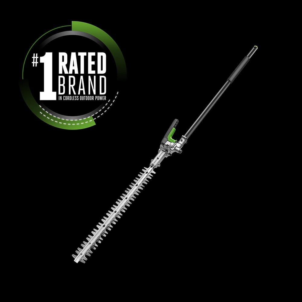 EGO Power+ 20" Carbon Fiber Hedge Trimmer Attachment in Gray, , large