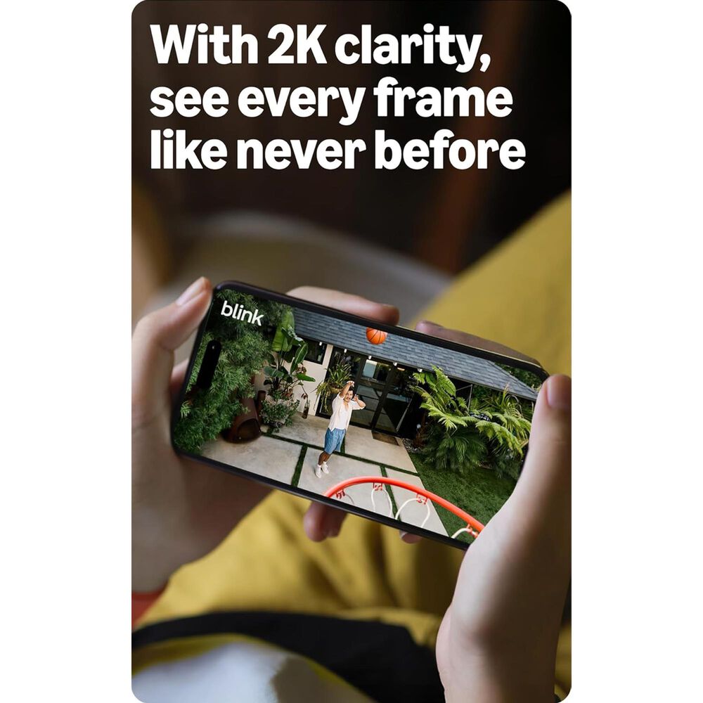 Blink Outdoor 2K+ 5-Security Camera System with Sync Module Core in Black, , large