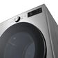 LG 7.4 Cu. Ft. Smart Front Load Electric Dryer with AI Sensor Dry in Graphite Steel, , large