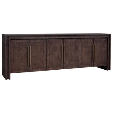 Heirloom Home Maddux 6-Door Console in Winston Brown and Hammered Bronze, , large
