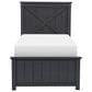 Legacy Classic Flatiron Twin Panel Bed with Trundle in Midnight, , large