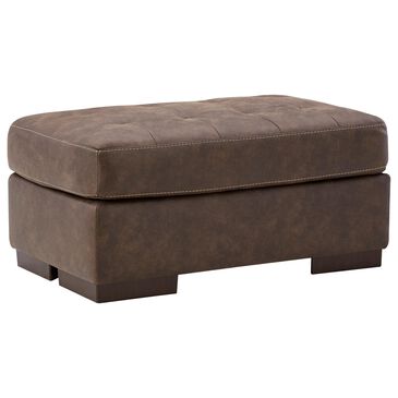 Signature Design by Ashley Maderla Ottoman in Walnut Brown, , large