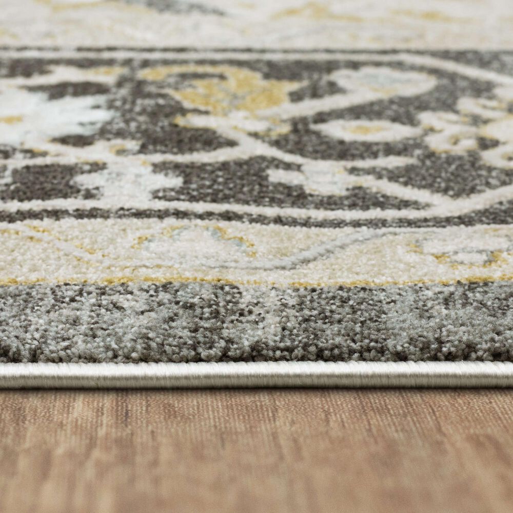 Karastan Windemere Traditional 2&#39;6&quot; x 10&#39; Gray Runner, , large
