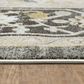 Karastan Windemere Traditional 2"6" x 10" Gray Runner, , large