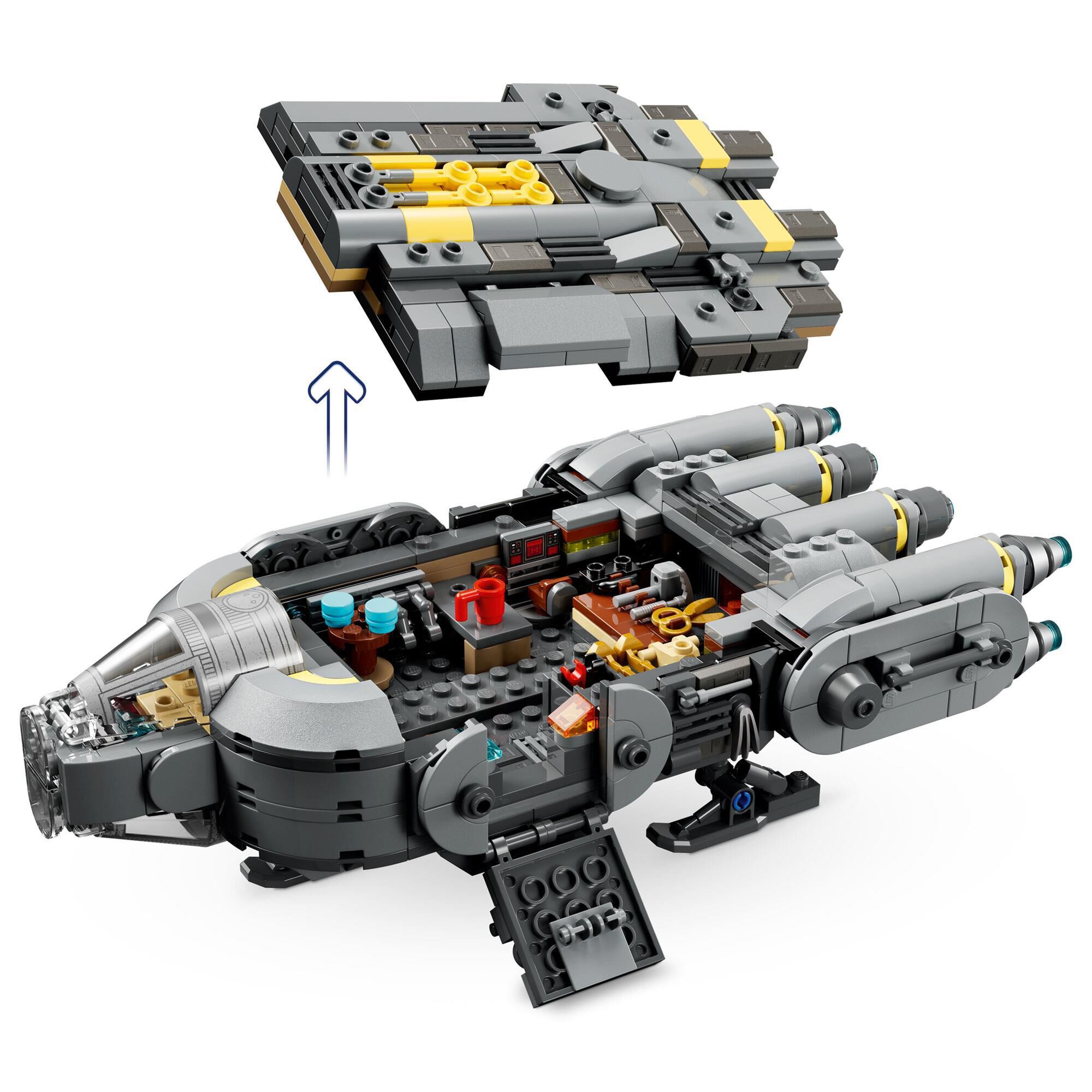 LEGO Anzellan Starship Building Set