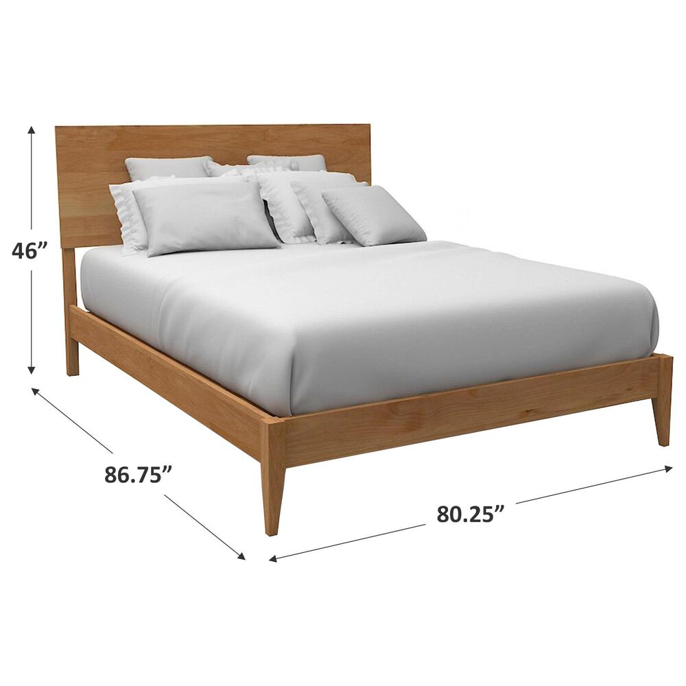 Archbold Furniture 2 West King Platform Bed in Natural, , large