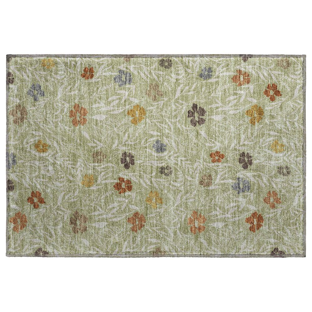 Dalyn Rug Company Soft Essentials Floral Cactus 2"6" x 3"10" Indoor/Outdoor Area Rug, , large