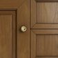 James Martin Vanities Brookfield 72" Double Bathroom Vanity in Honey Oak with 3cm Carrara White Marble Top and Rectangular Sinks, , large