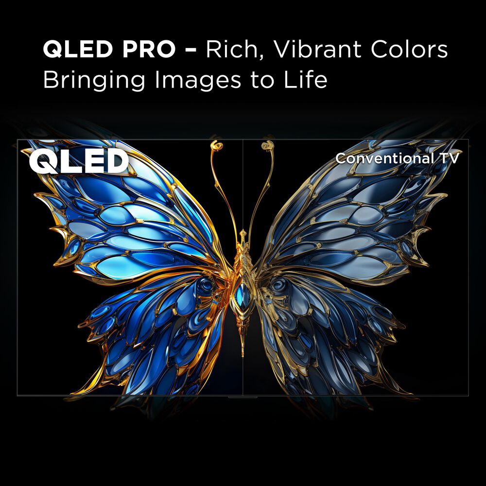 TCL 98&quot; Class Q6 4K UHD HDR QLED with Google TV in Black - Smart TV, , large