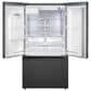 Bosch 26 Cu. Ft. 500 Series French Door Bottom Mount Refrigerator in Black Stainless Steel, , large