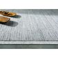 Surya Yasmin Gray, Ivory and Black 10" x 14" Area Rug, , large
