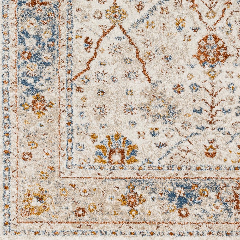 Surya Tuscany TUS-2330 Brown, Cream, Light Beige, Blue, Bright Yellow and Dusty Coral 12&#39; x 15&#39; Area Rug, , large
